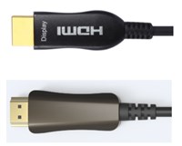 双HDMI接口 4K光纤线(HDMI AM TO AM)光缆高技术级HDMI公对公高清视频线