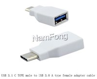 USB TYPE C TO USB AF 3.0  ADAPTER,C TO USB 2.0 ADAPTER，TYPE C 转接头工厂，TYPE C 转接头生产厂家